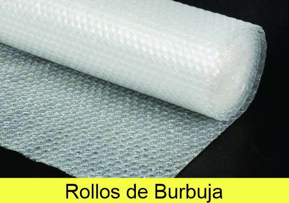 Manejamos bolsas de burbuja a la medida.