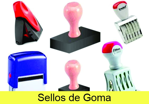 Diseñamos sellos de goma para tu empresa o negocio.